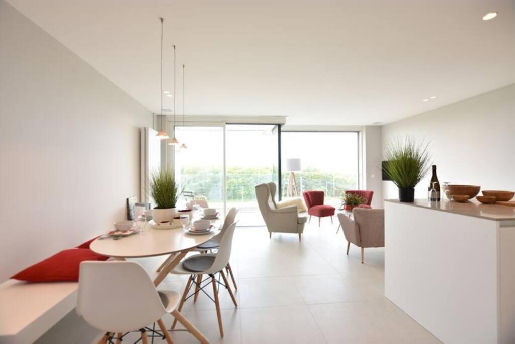 Luxe Apt In Centrum Bredene Overlooking The Dunes Exterior foto